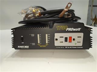 XANTREX PROWATT 1750 PRO WATT TO AC POWER INVERTER 2 GFCI RECEPTACLE